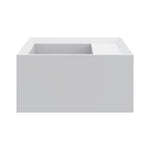 Cut Wall Basin RH Tap Landing (45x25x25H)