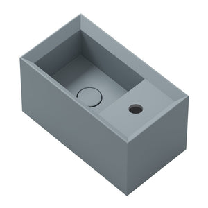 Cut Wall Basin RH Tap Landing (45x25x25H) - Basins