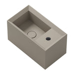 Cut Wall Basin RH Tap Landing (45x25x25H) - Basins