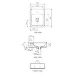 Cameo Wall Basin (40x50x14H)