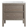 Arrivo Venti 800 Floor Cabinet Cashmere Oak with Engineered Stone Undermount Basin Top