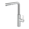 Libera Kitchen Mixer Square Spout With Pull Out Spray - Kitchen Tapware