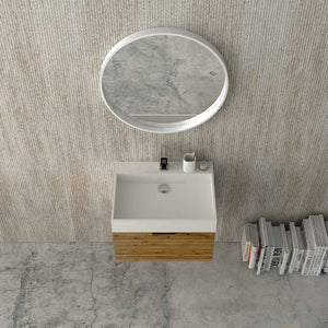 Bam 60 Wall Cabinet with Wash Basin - Vanity Cabinets