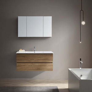 Evo 1000 Wall Cabinet with Ceramic Top - Vanity Cabinets