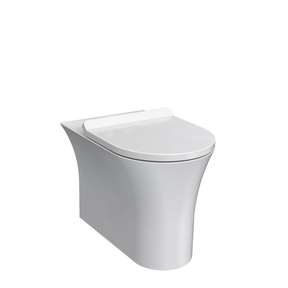Play II Wall Faced Pan Rimless (including Soft Close Seat) - Toilets