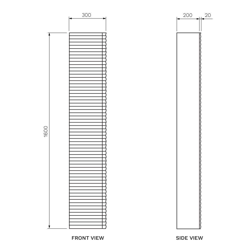 Loom Side Storage Unit - PARISI Side Storage