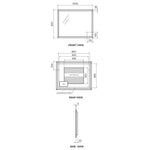 Multi Line Progressive LED Mirror 1000 - Mirrors