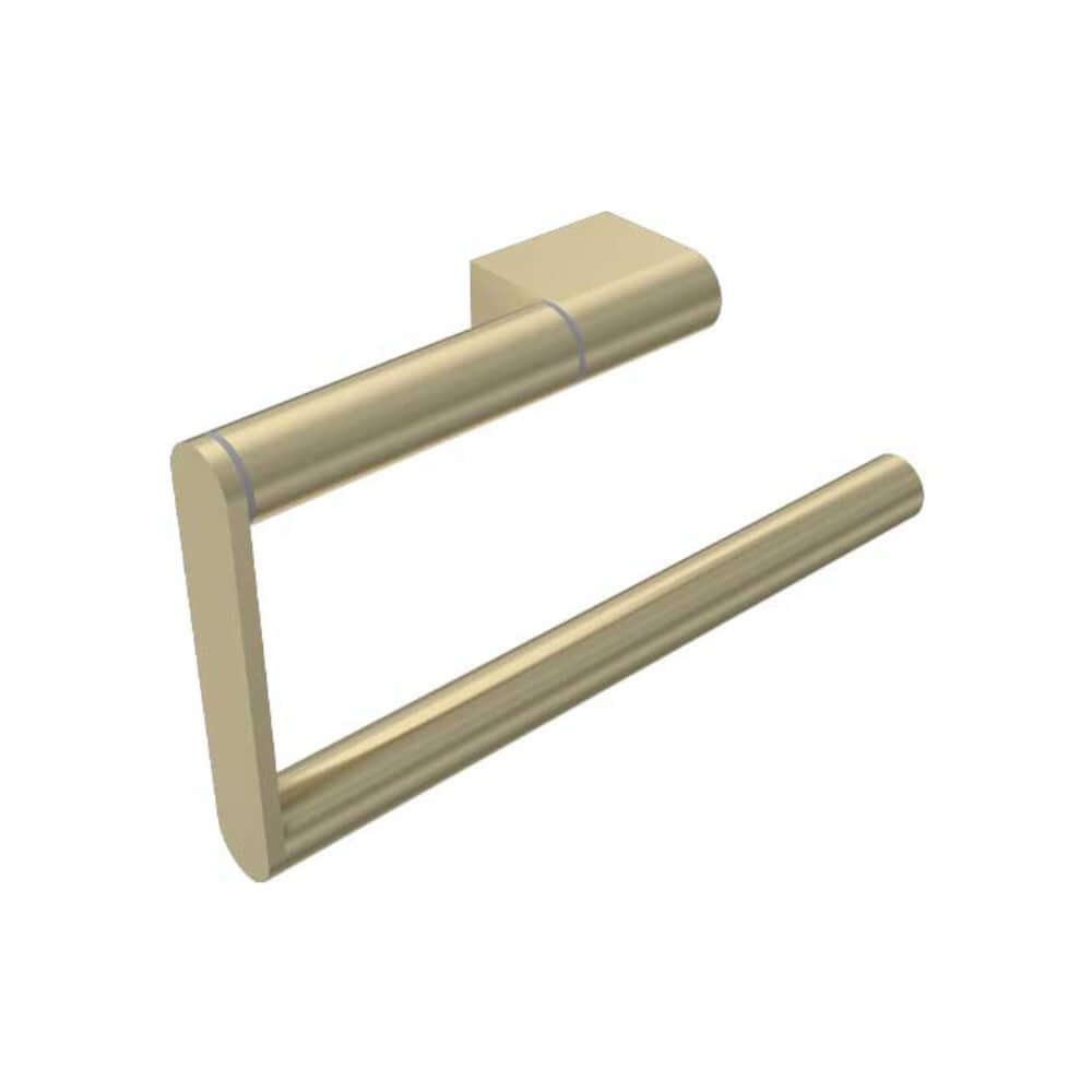 Melbourne Brushed Brass Towel Ring - Right Price Tiles