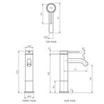 Envy II Mid Basin Mixer - Bathroom Tapware