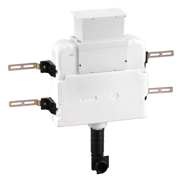 Front/Top Flush Concealed Cistern Adj Flush PipeTwin Button