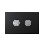 Twin Button Set on Glass Plate for PA136/PA141 (low level cisterns) - Toilets