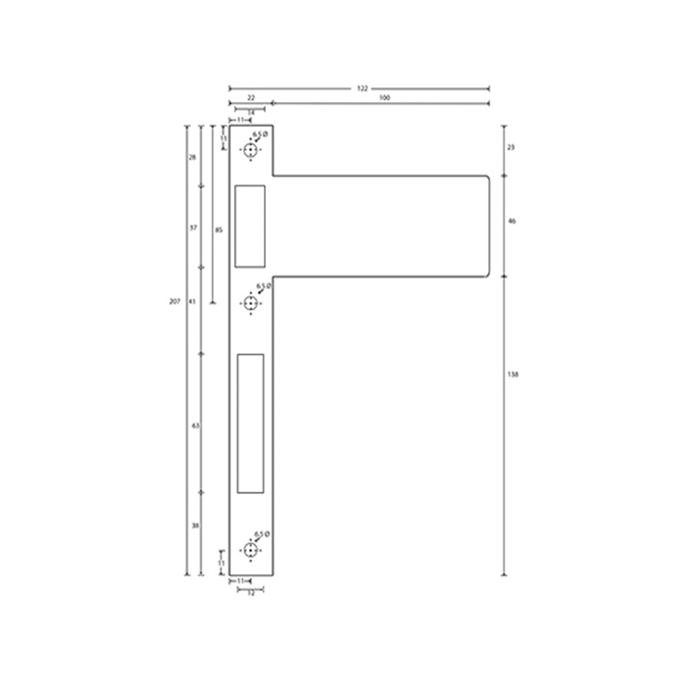 STR-03 22xx Lock Strike - PARISI Doorware