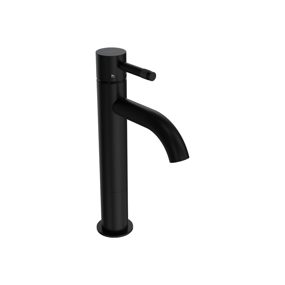 Tondo II Mid Level Basin Mixer with Curved Spout - Bathroom Tapware