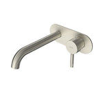 Tondo II Wall Mixer with 190mm Spout on Elliptical Plate - Bathroom Tapware