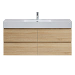 Twenty 1200 Wall Cabinet with Central Bowl - Vanity Cabinets