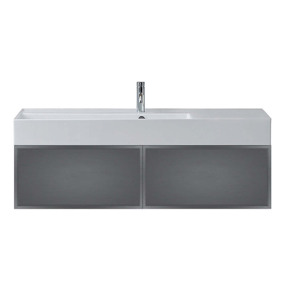 Float Twenty 1200 Wall Cabinet with Left Bowl Top - Vanity Cabinets