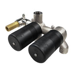 Recessed Diverter Mixer Body (3-way) with Outlet ON/OFF - Bathroom Tapware